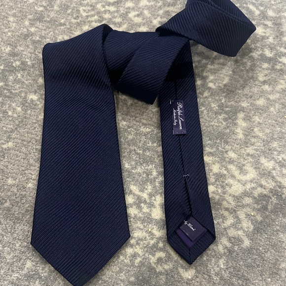Ralph Lauren Purple Label Other - RALPH LAUREN PURPLE LABEL TIE NAVY BLUE